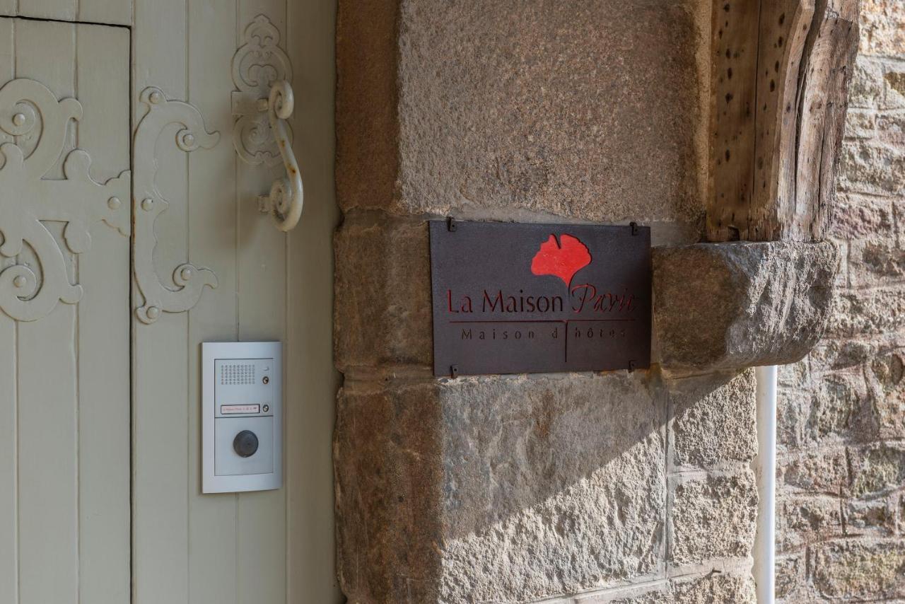 La Maison Pavie Dinan Bagian luar foto
